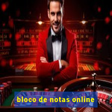 bloco de notas online